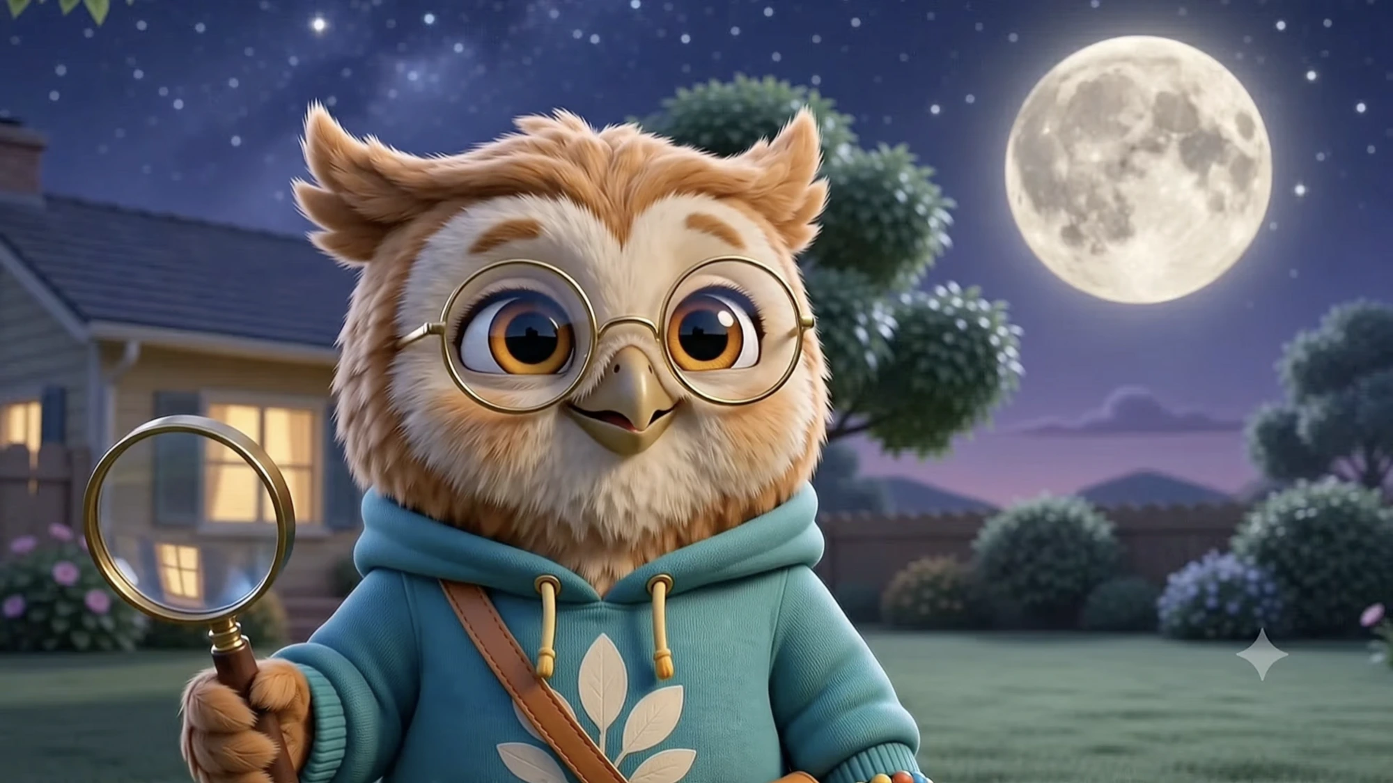 Munch explores a moonlit night